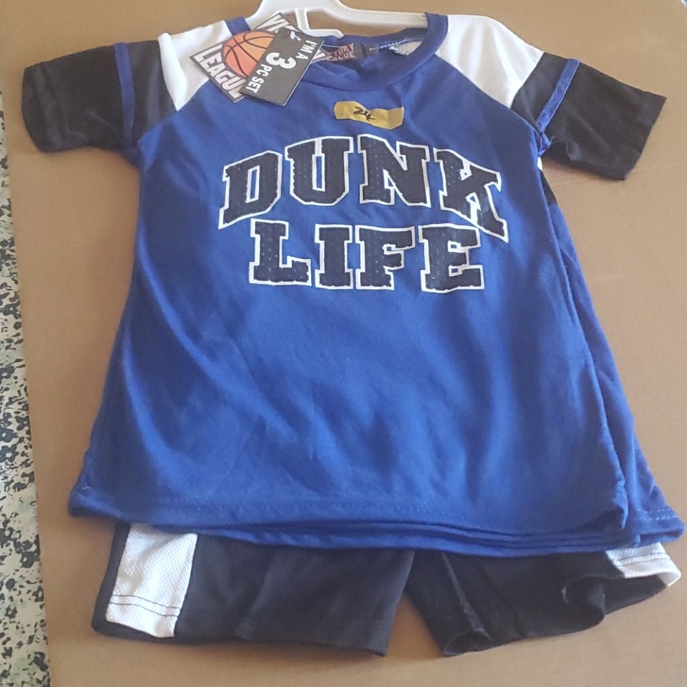 Boys Basketball shorts set